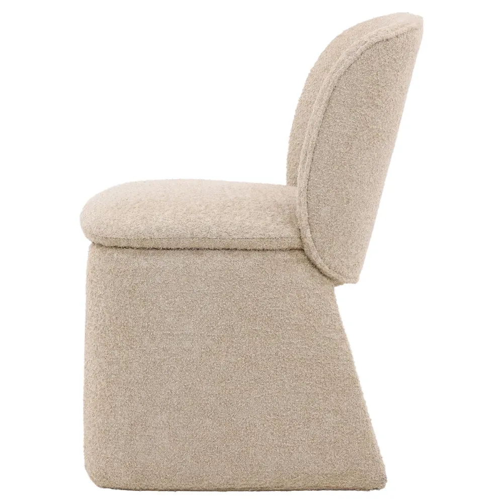 Darla Dining Side Chair - Beige, Plywood