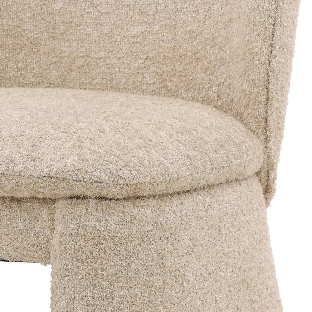 Darla Dining Side Chair - Beige, Plywood