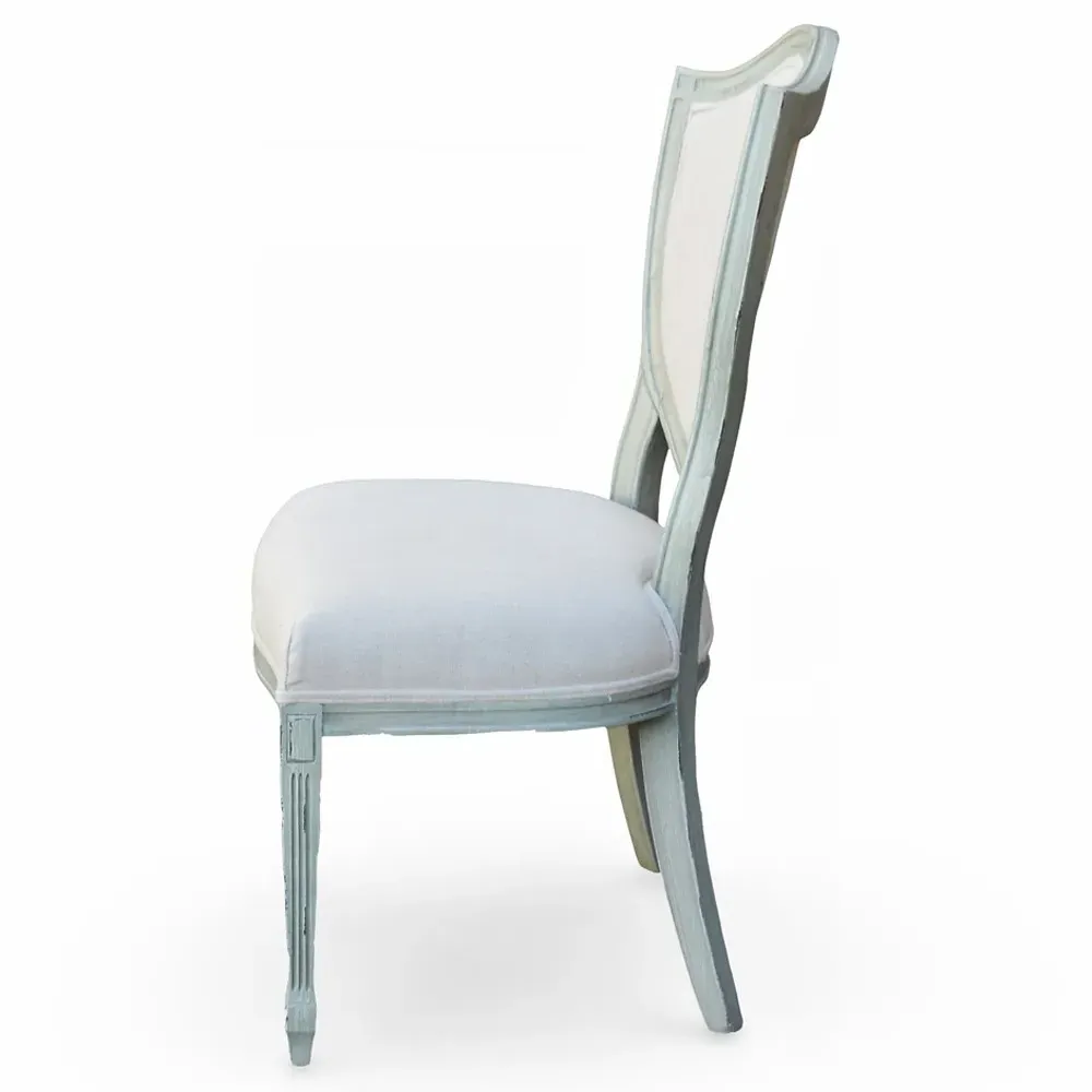 Darmon Dining Chair - Cream, Linen