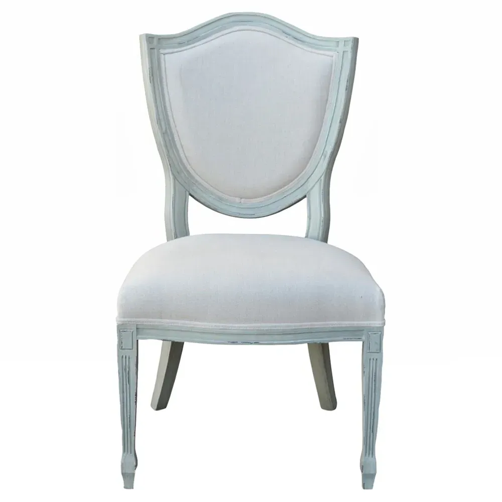 Darmon Dining Chair - Cream, Linen