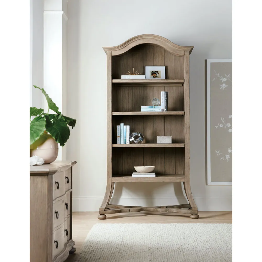 Darren Bookcase - Brown, Acacia Wood