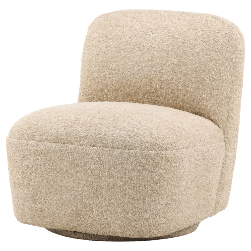 Darry Swivel Chair - Beige