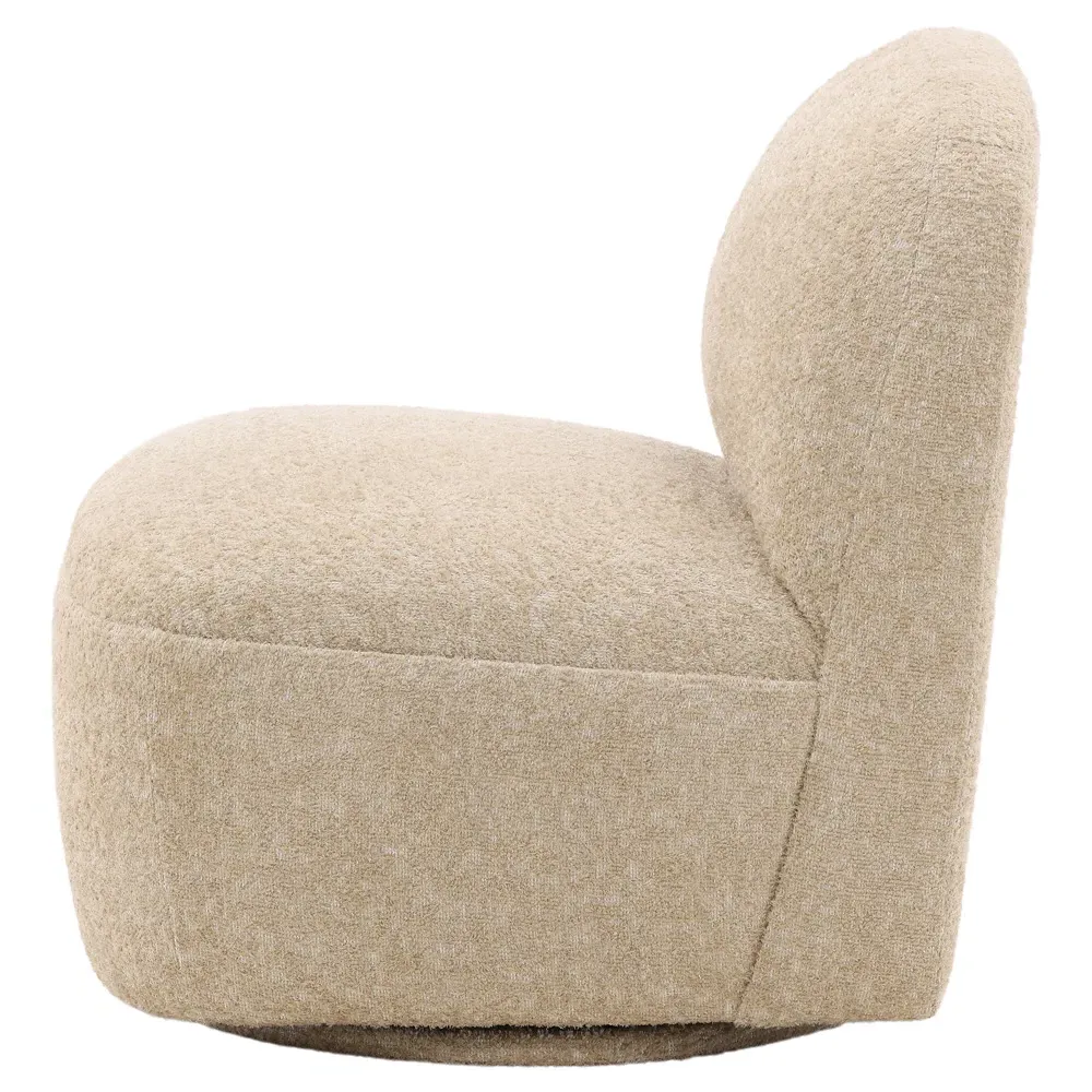 Darry Swivel Chair - Beige