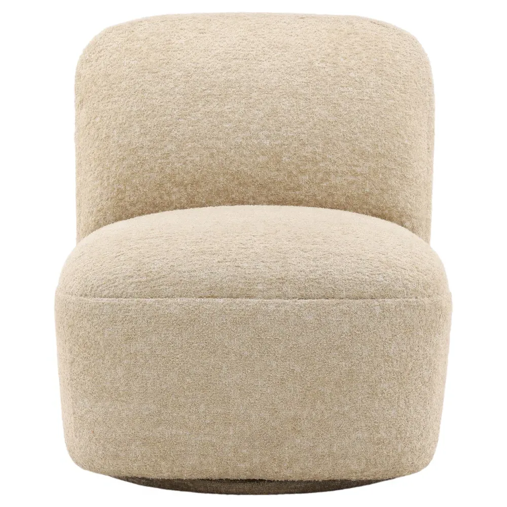 Darry Swivel Chair - Beige image