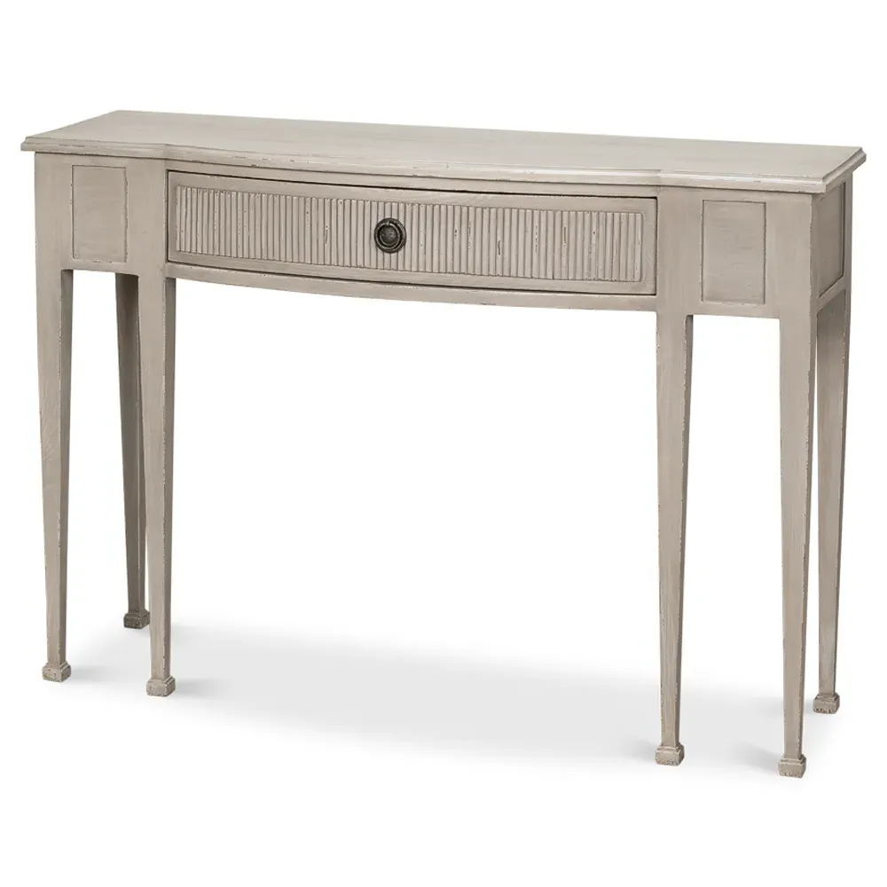 Darwin Console Table - Grey, Beechwood