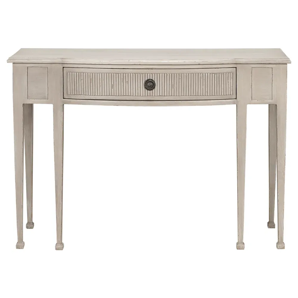 Darwin Console Table - Grey, Beechwood image