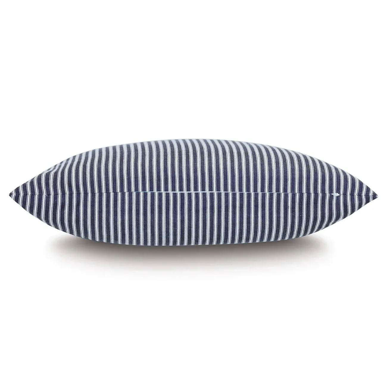 Darya Striped Throw Pillow - Blue, Cotton