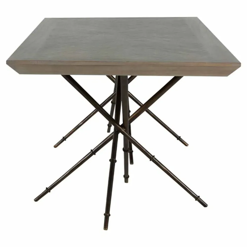 Davenport Rectangular Dining Table - Grey, Wood