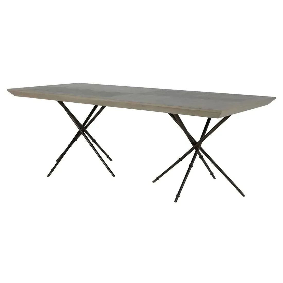 Davenport Rectangular Dining Table - Grey, Wood image