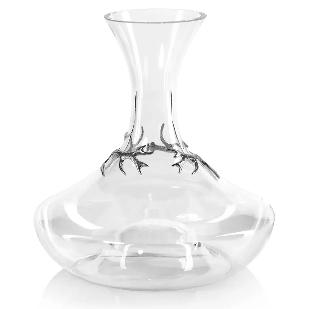 David Antler Accent Decanter - Clear, Glass