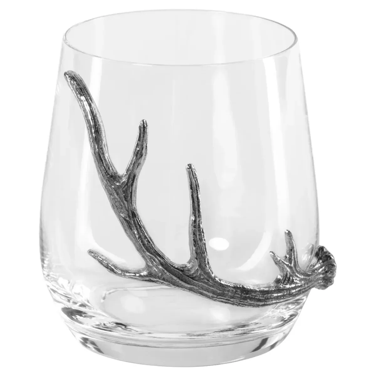 David Antler Stemless Glass Set - Clear, Glass image