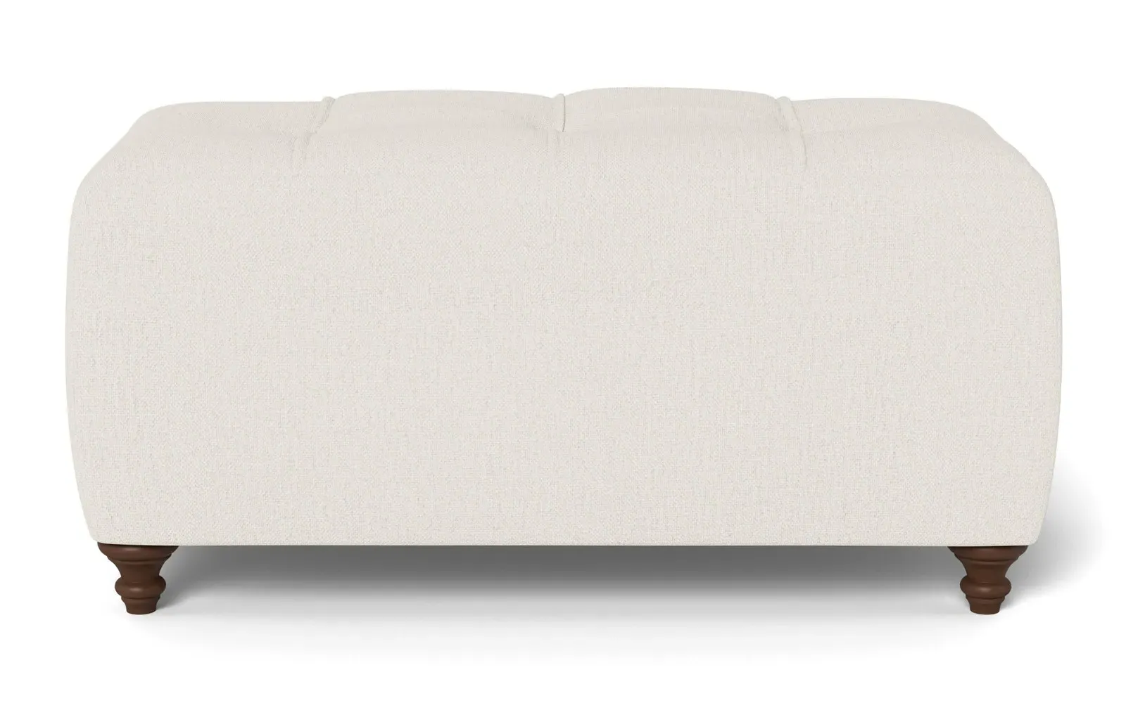 Davina Rectangular Ottoman - Mascarpone, Performance Basket Weave