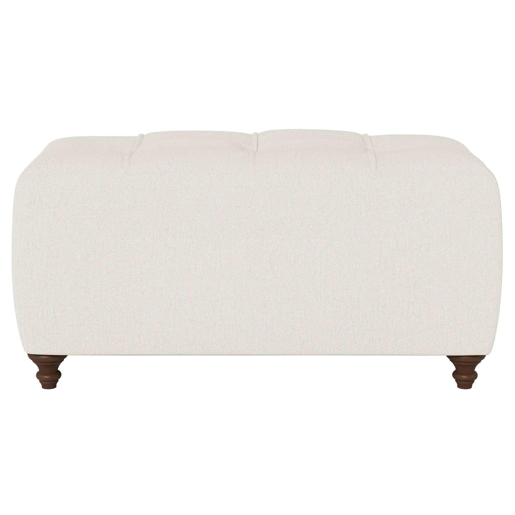 Davina Rectangular Ottoman - Mascarpone, Performance Basket Weave