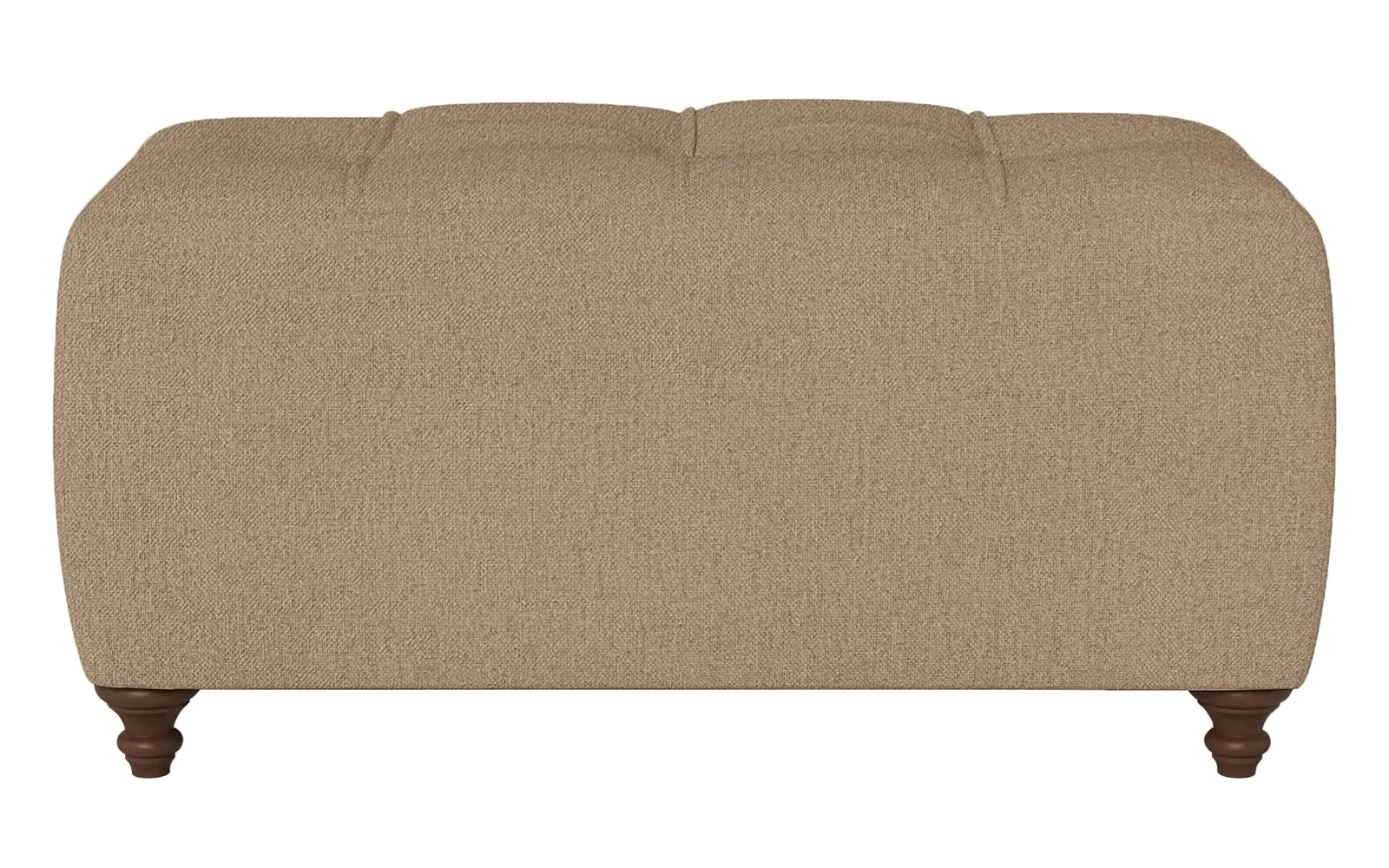 Davina Rectangular Ottoman - Sand Dune, Performance Velvet