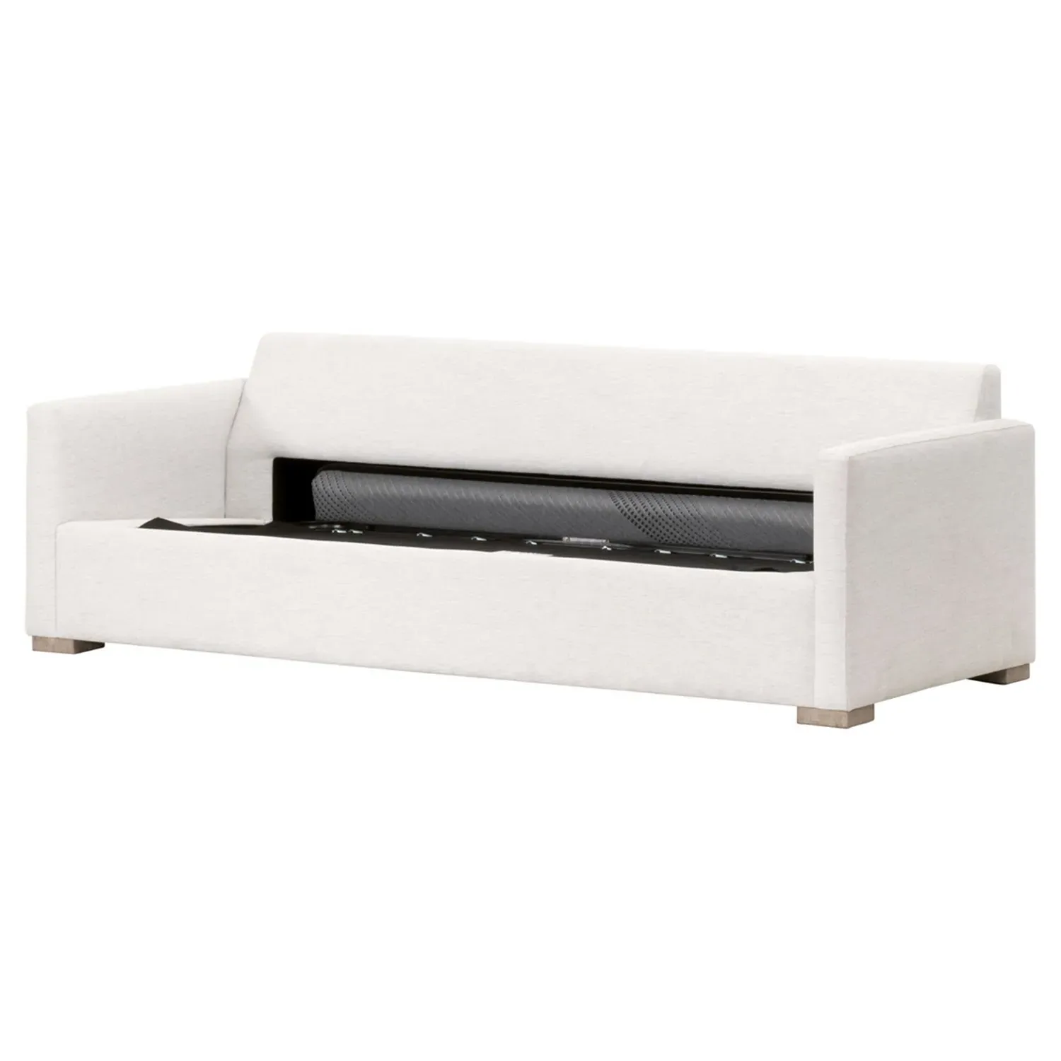 Davis Sleeper Sofa - White, Oak
