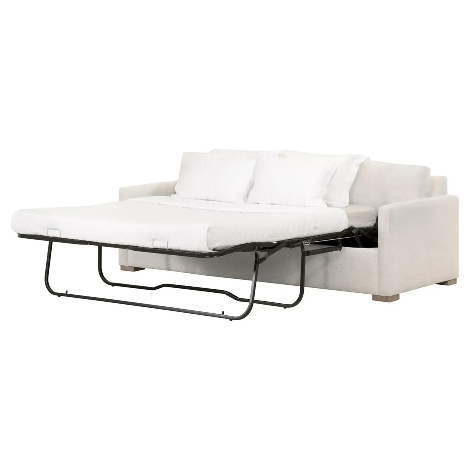 Davis Sleeper Sofa - White, Oak