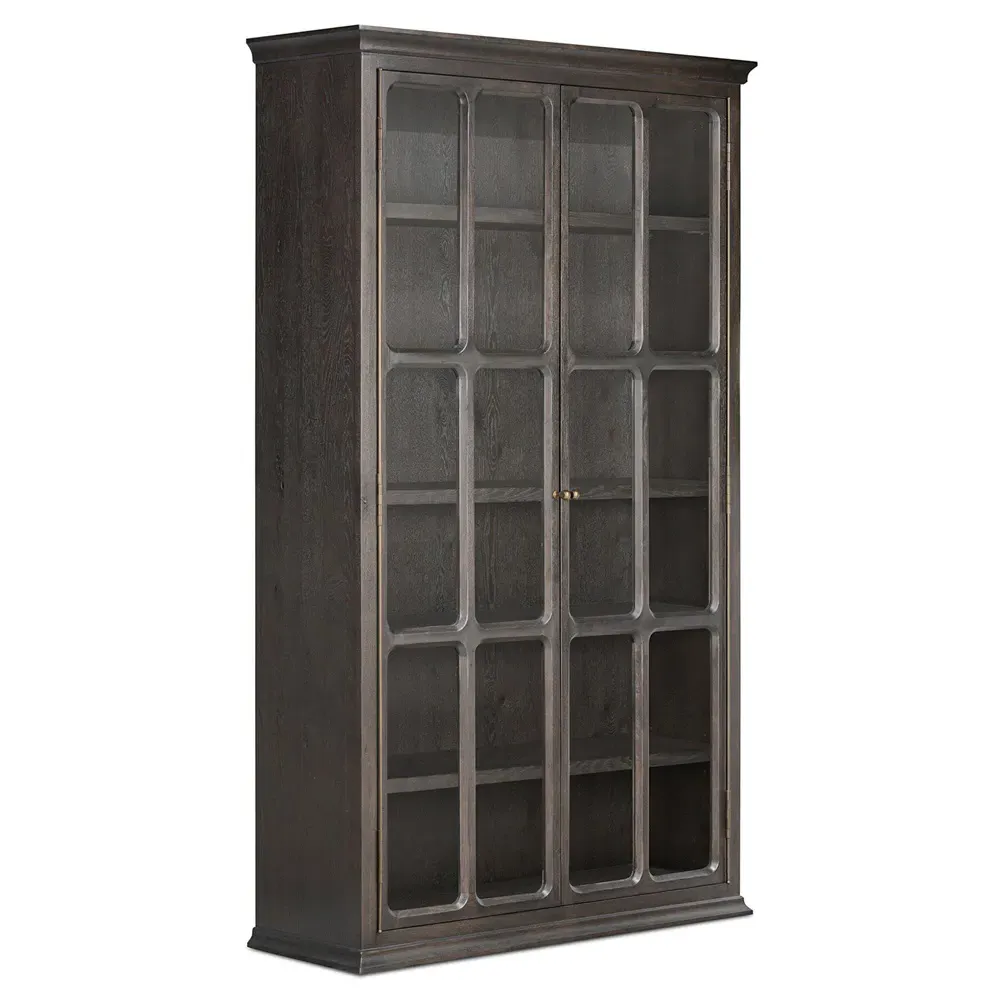 Dawson Cabinet - Smoked Black, Oak