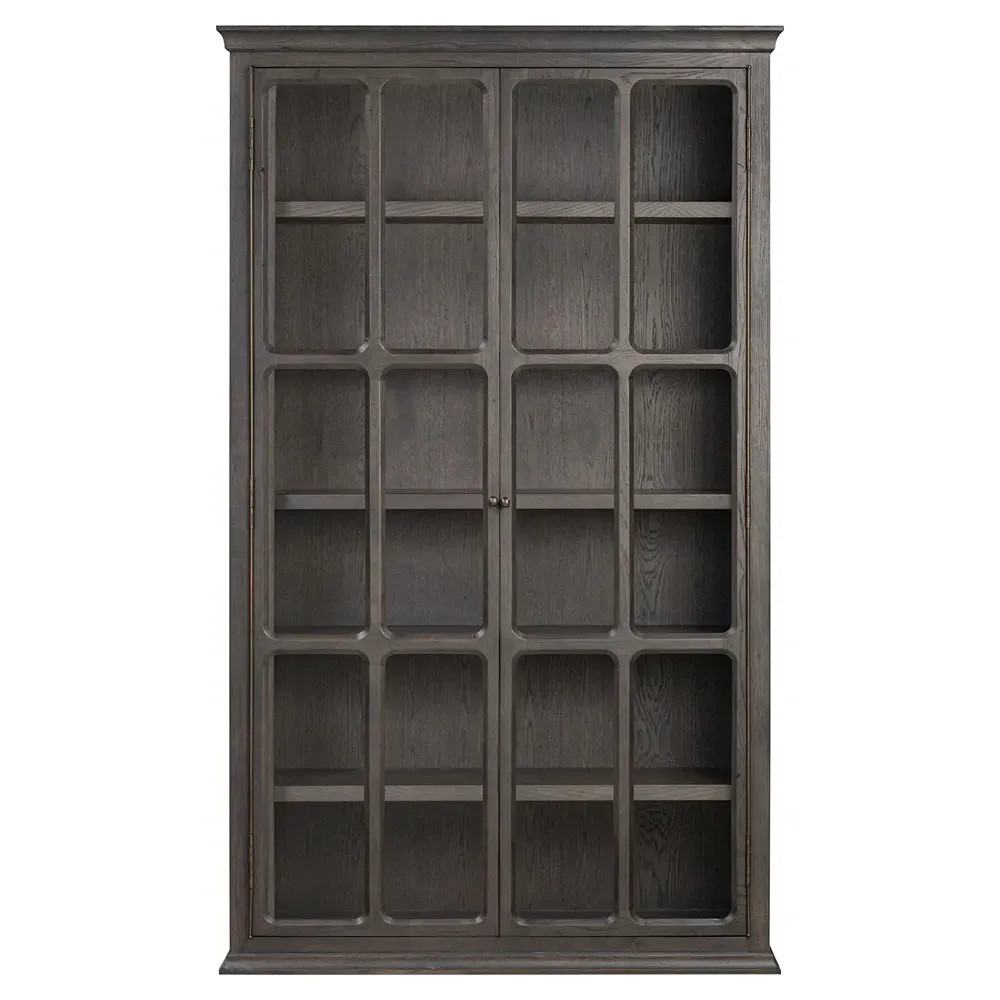Dawson Cabinet - Smoked Black, Oak image