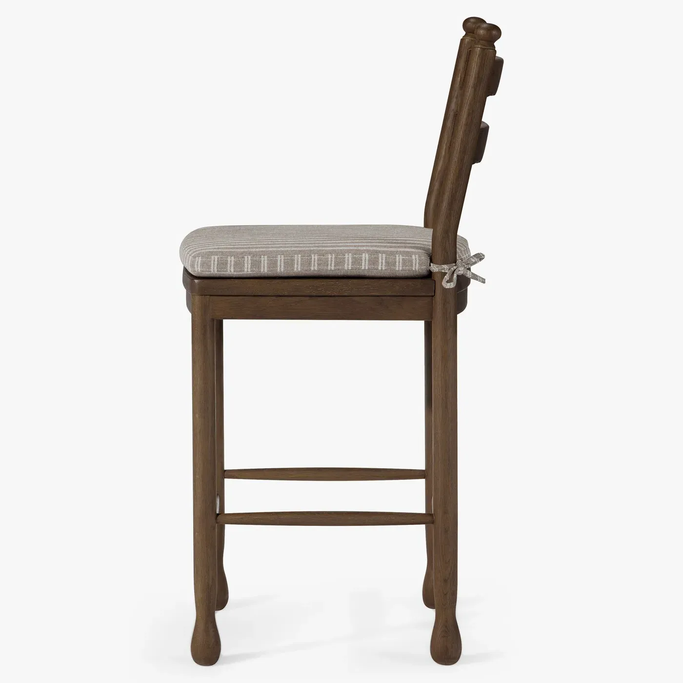 Declan Counter Stool - Dark Brown, Oak