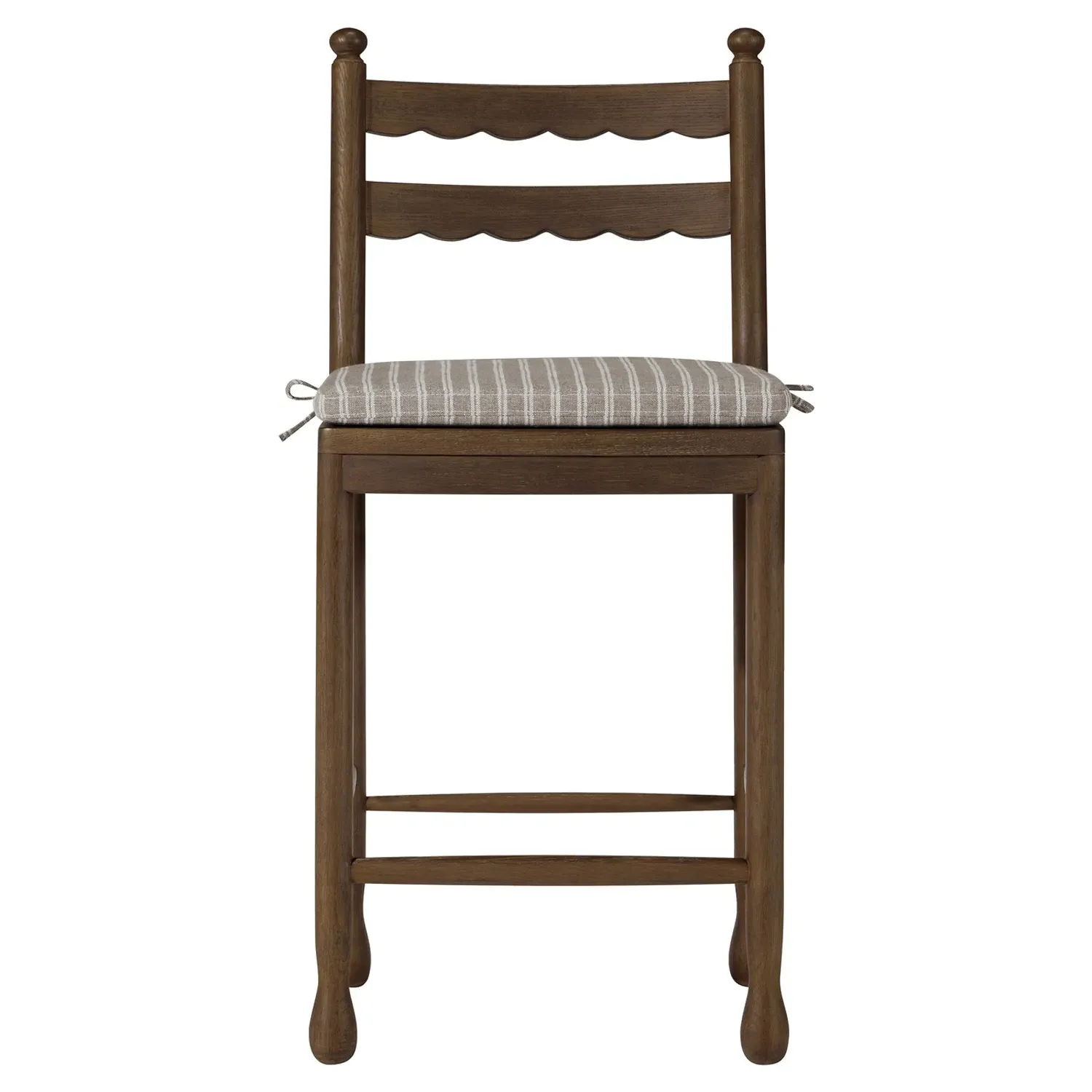 Declan Counter Stool - Dark Brown, Oak image