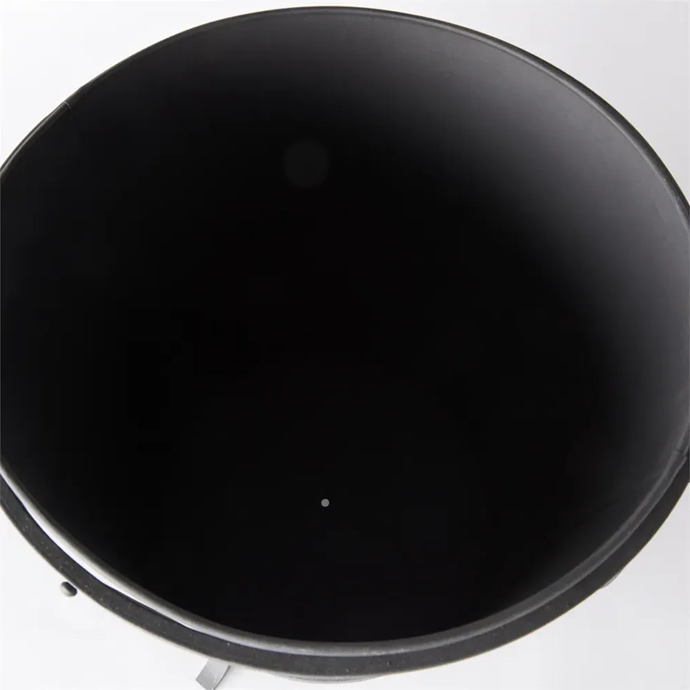Declan Round Pot Planter Large - Black, Iron