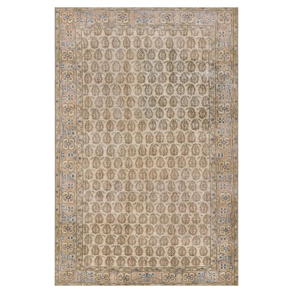 Deidra Large Oriental Patterned Rug - Blush, Polyester
