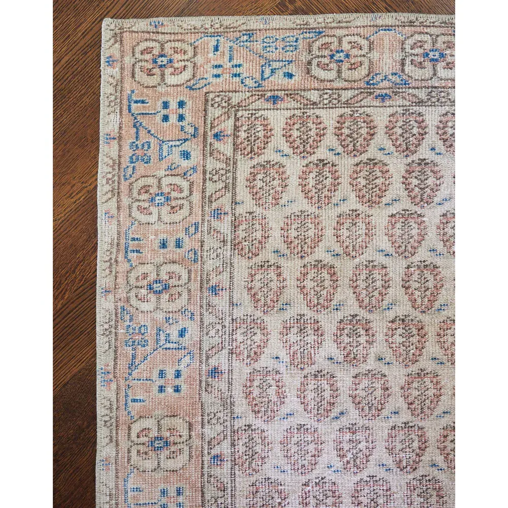 Deidra Oriental Patterned Rug - Blush, Polyester