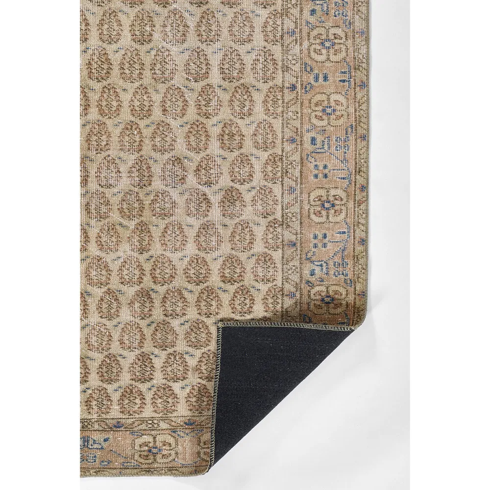Deidra Oriental Patterned Runner Rug - Blush, Polyester