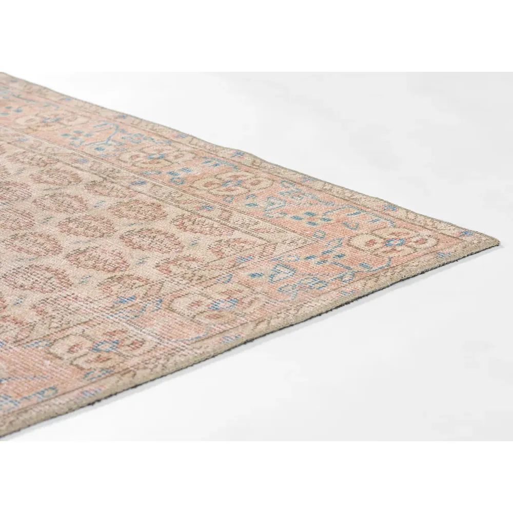 Deidra Oriental Patterned Runner Rug - Blush, Polyester