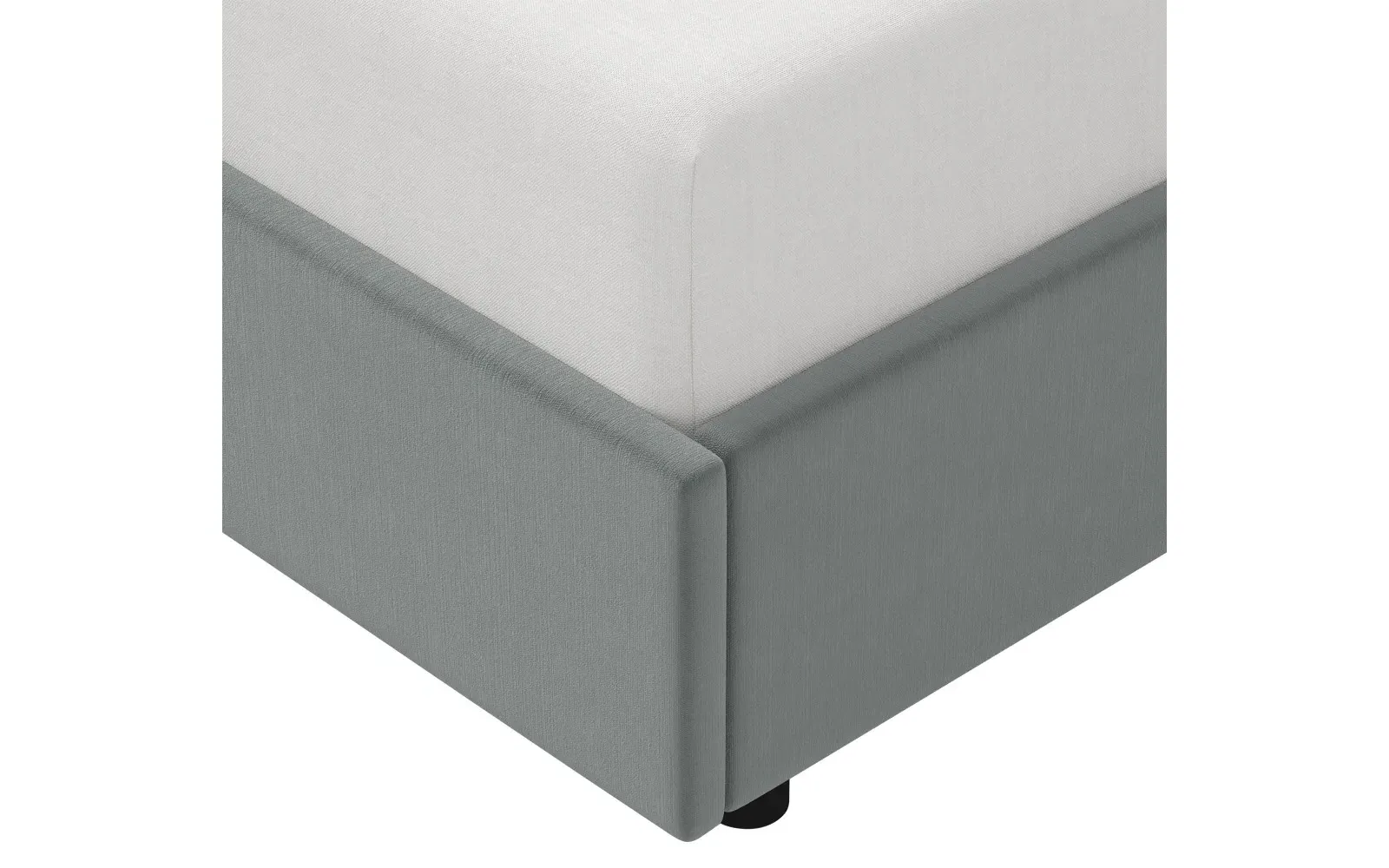 Delfina Full Size Bed Frame - Agave, Velvet