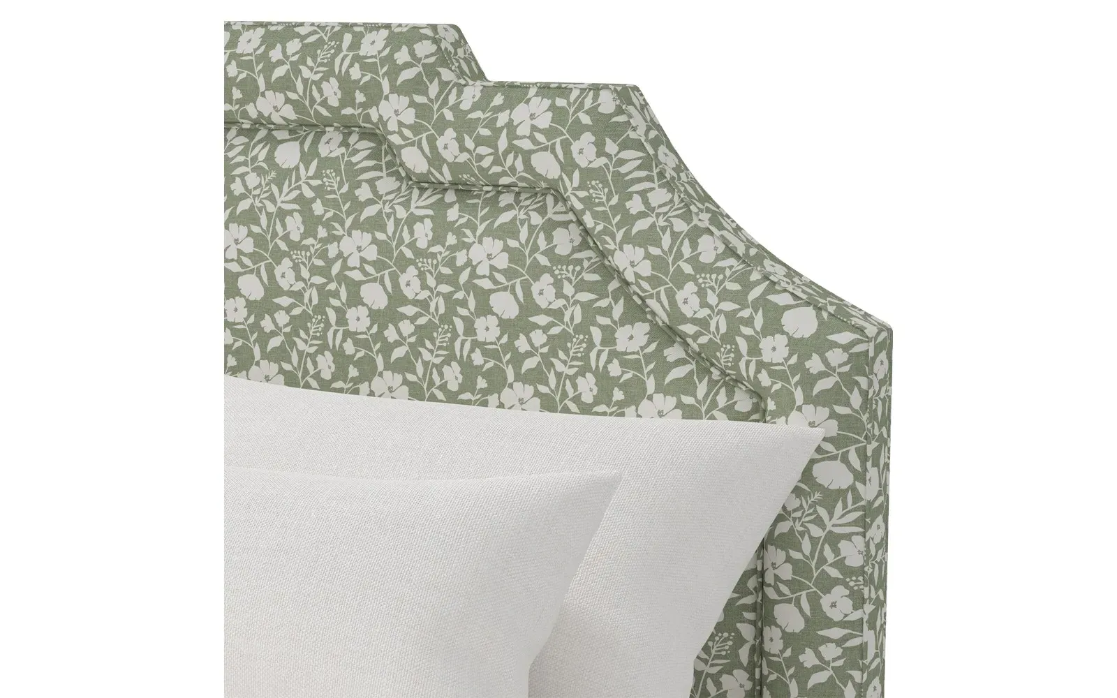 Delfina Queen Size Bed - English Meadow, Cotton