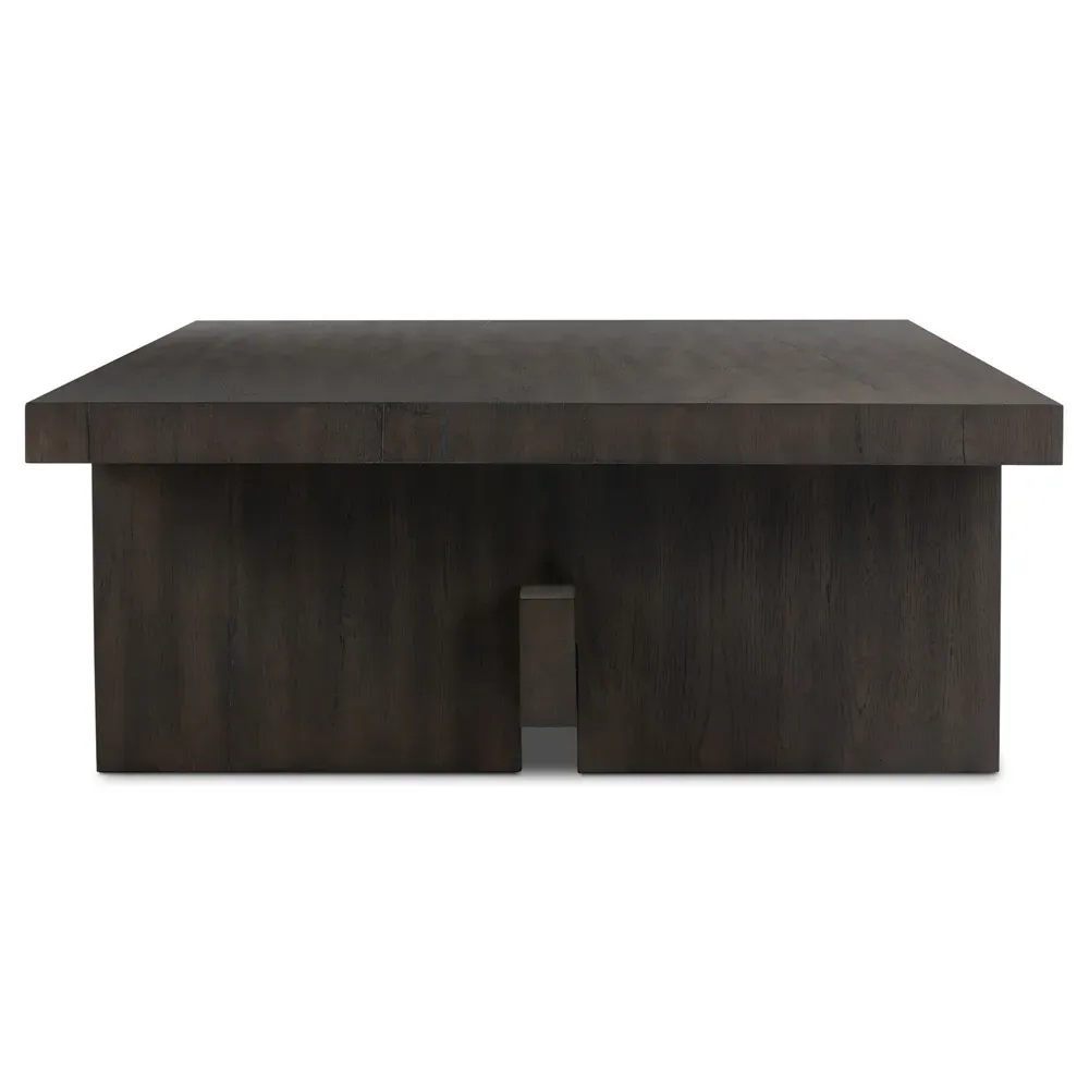 Delia Rectangular Coffee Table - Black, Oak