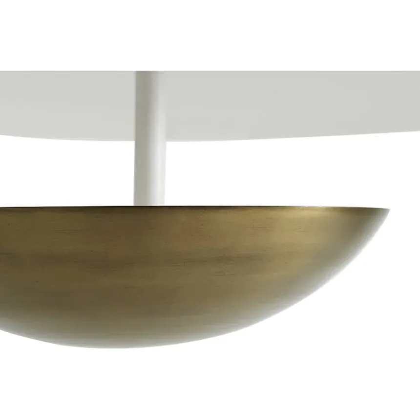 Delilah Canopy Pendant Light - White, Wood