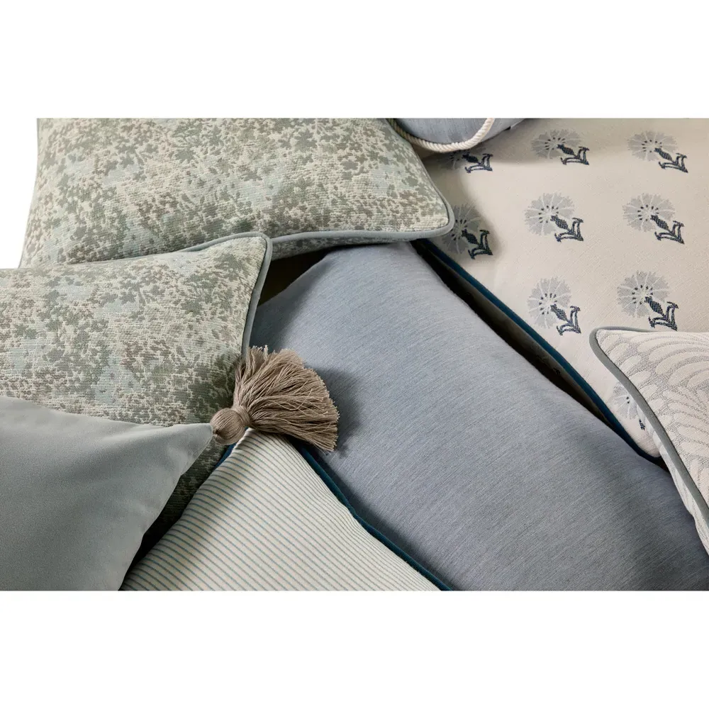 Delilah Lumbar Pillow - White, Sunbrella Acrylic