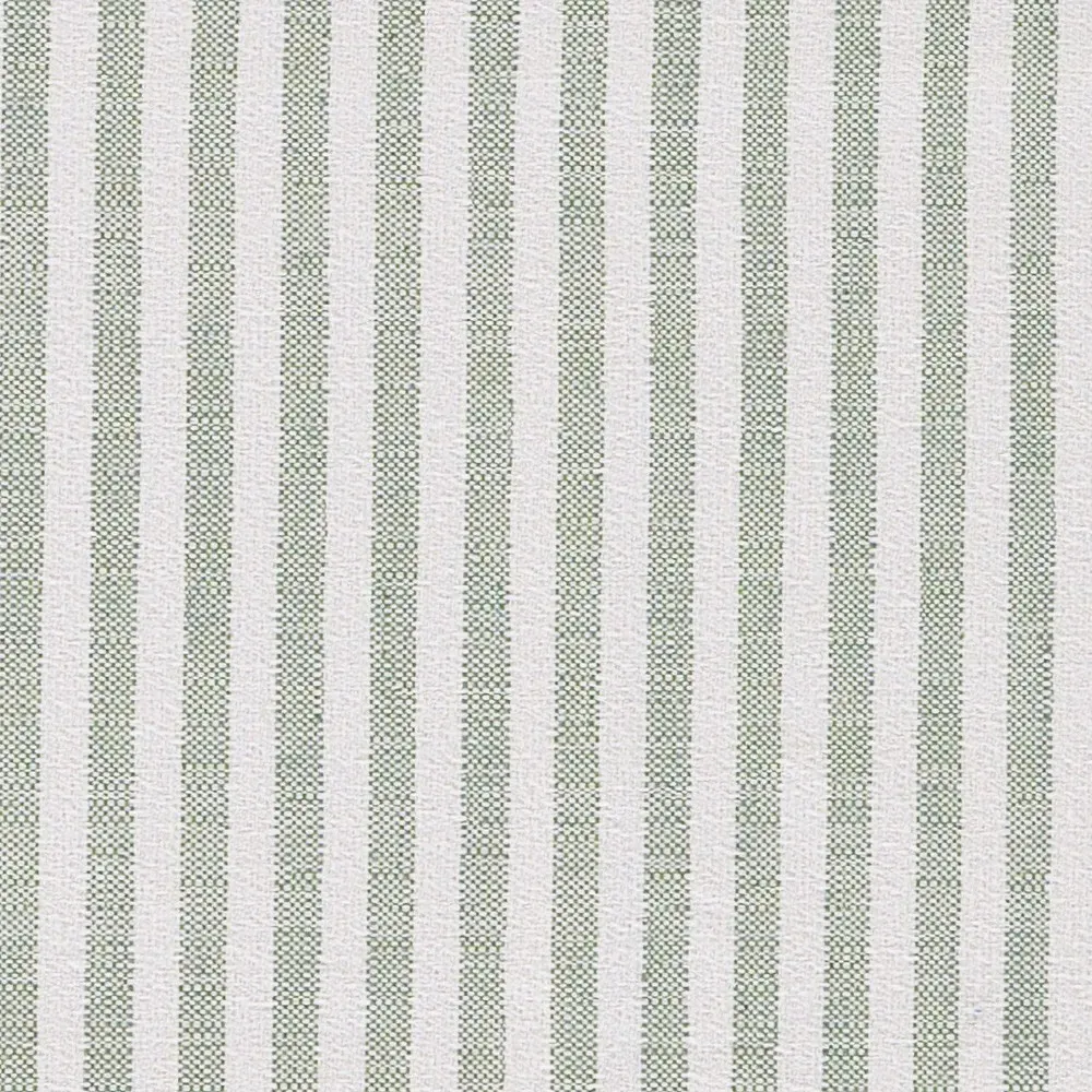 Delphine Scalloped Outdoor Chaise - Green Striped, Aluminum