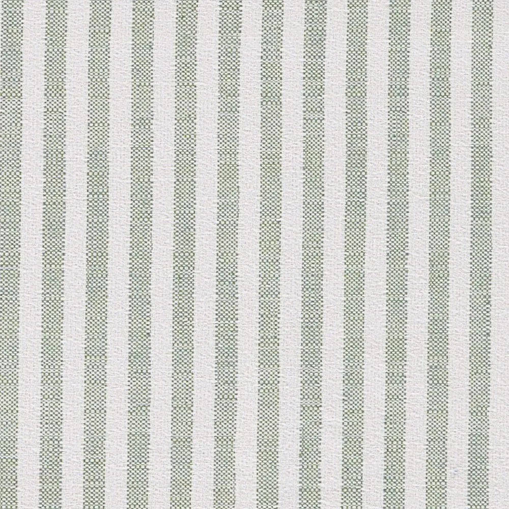 Delphine Scalloped Outdoor Chaise - Green Striped, Aluminum