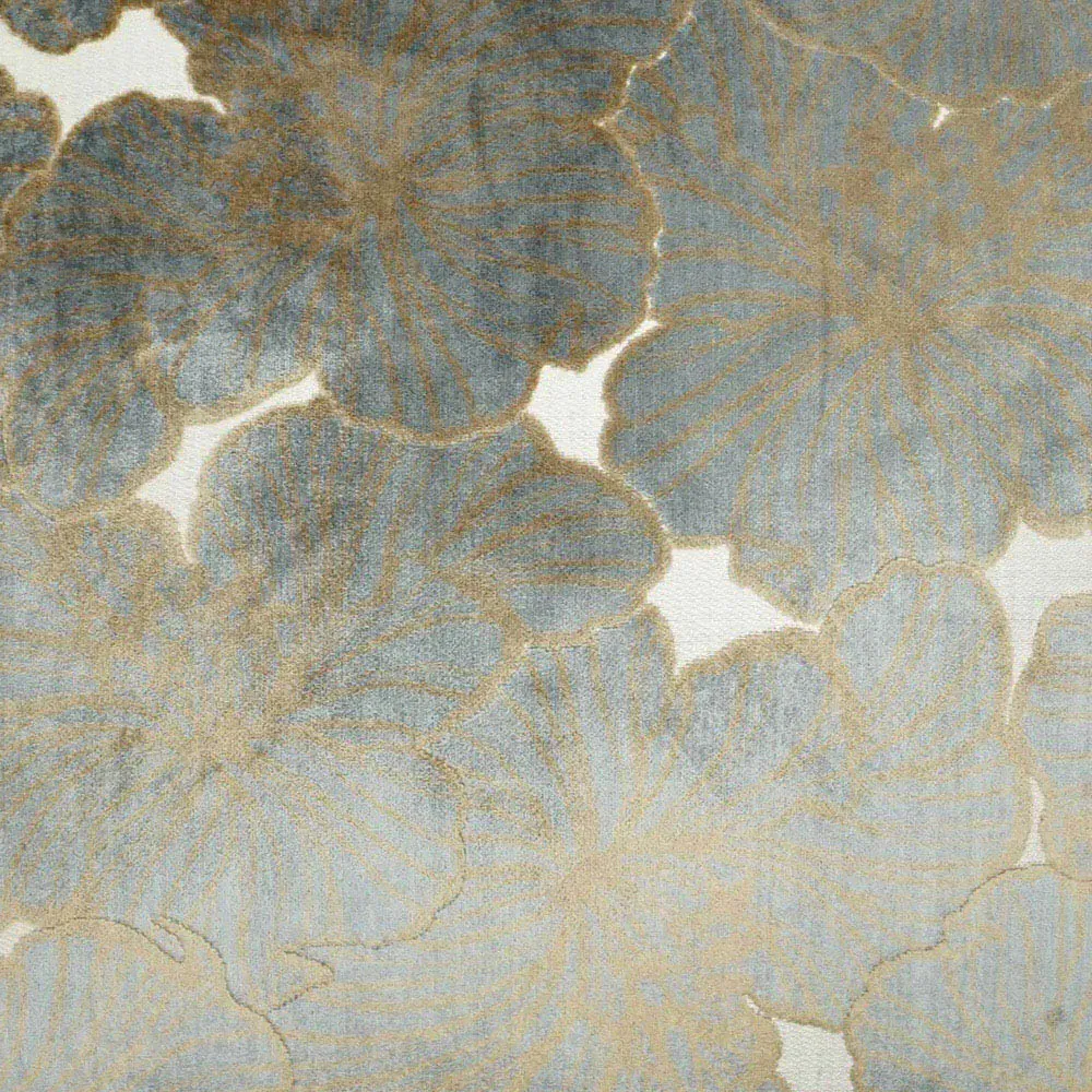 Demetria Floral Decorative Throw Pillow - Grey, Polyester