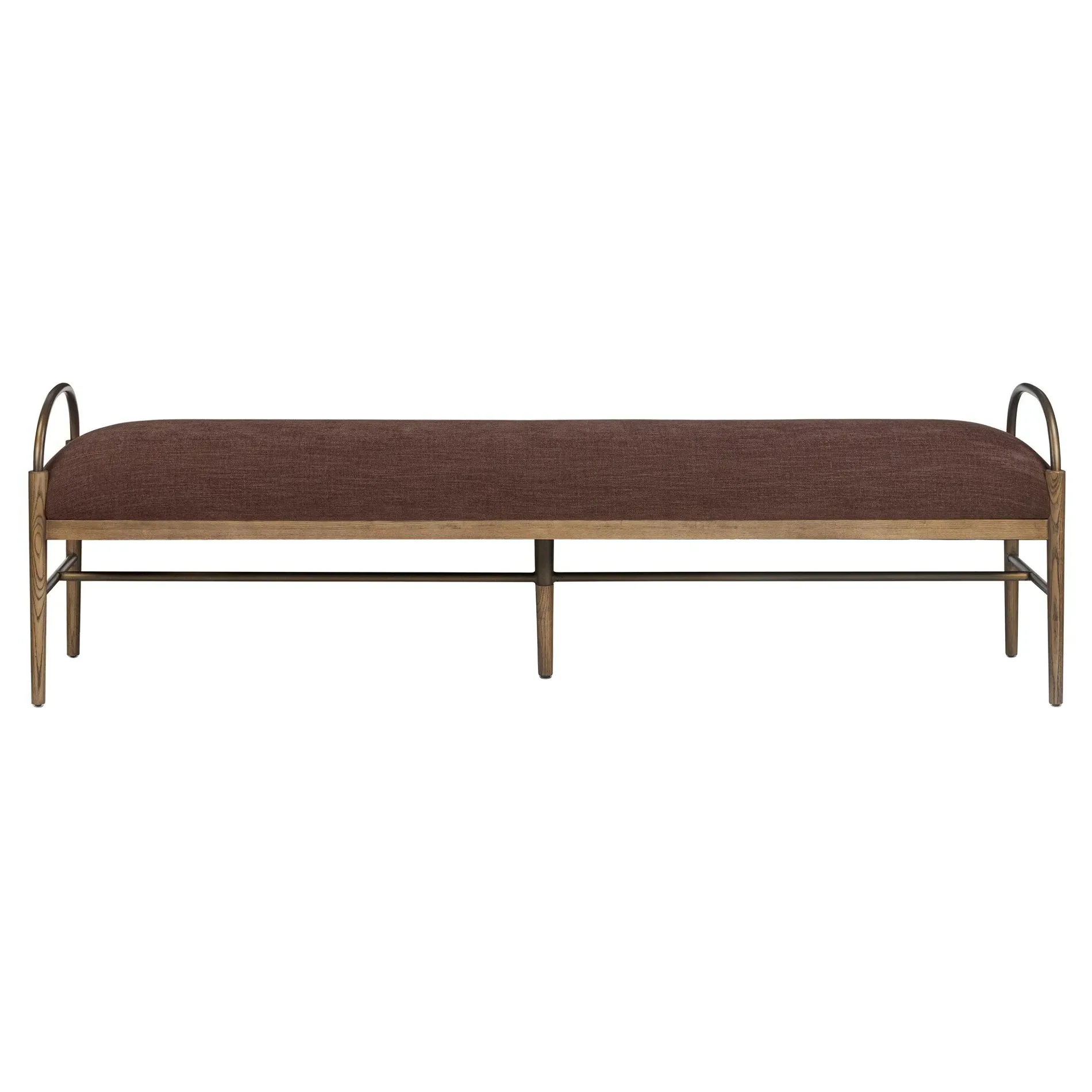 Demi Accent Bench - Laughlin Plum, Velvet