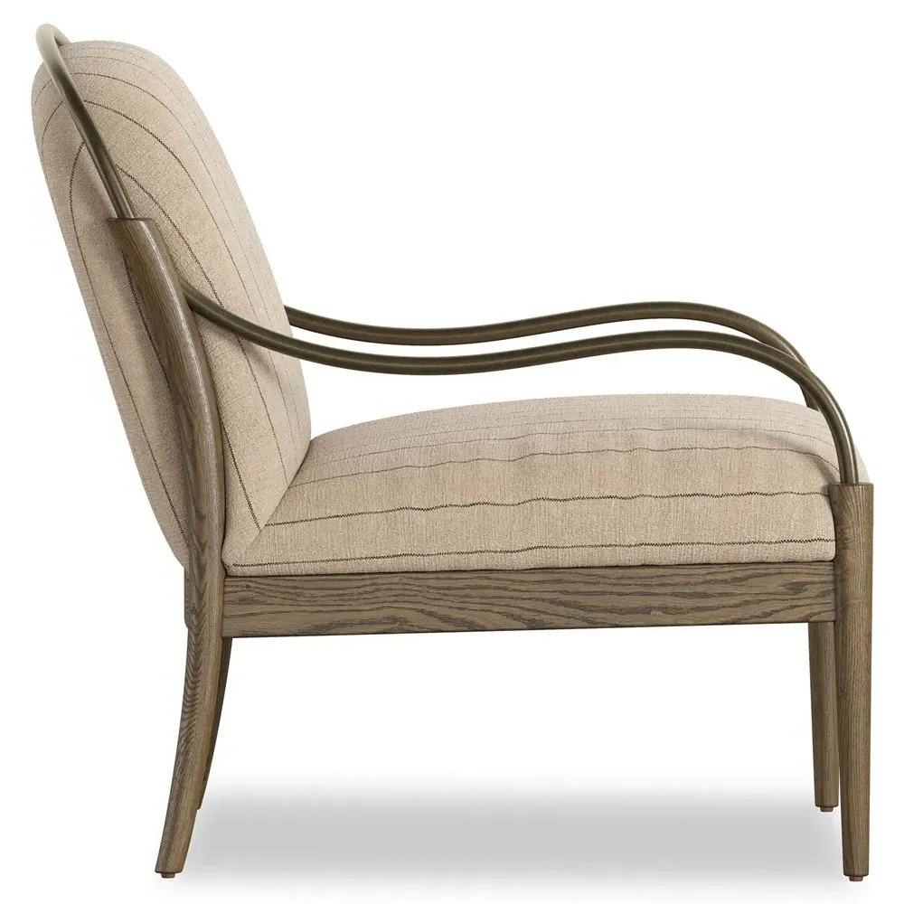 Demi Accent Chair - Lavon Flint, Ash