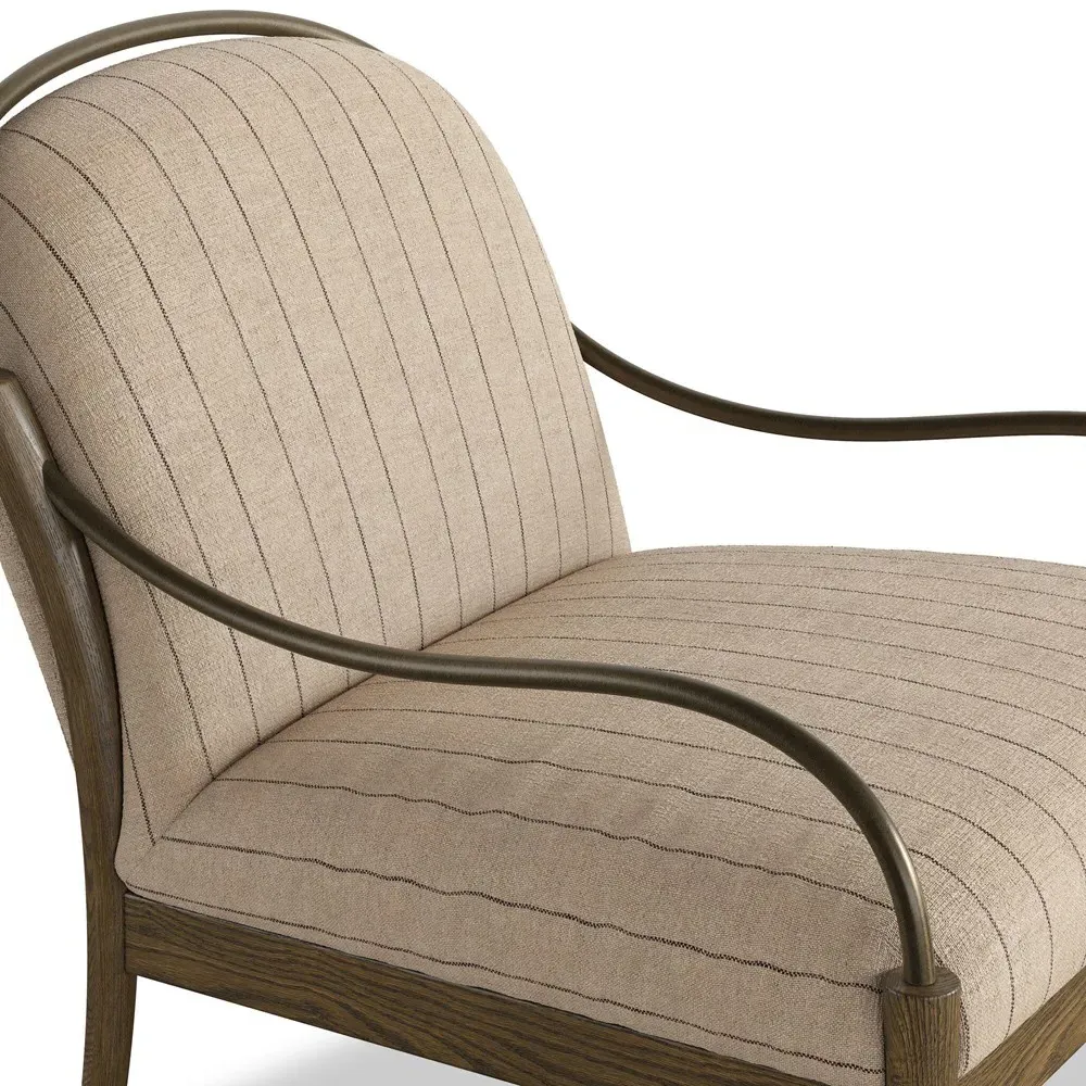 Demi Accent Chair - Lavon Flint, Ash