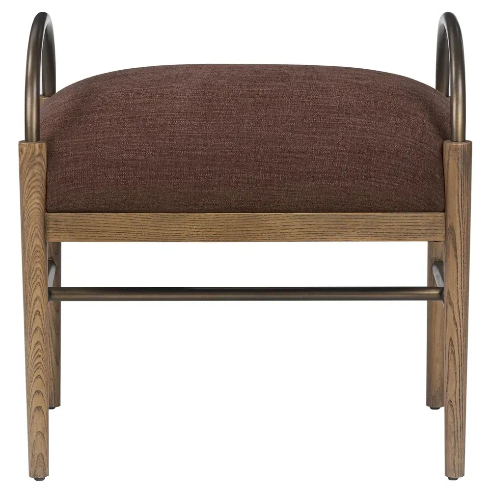 Demi Accent Stool - Laughlin Plum, Velvet image