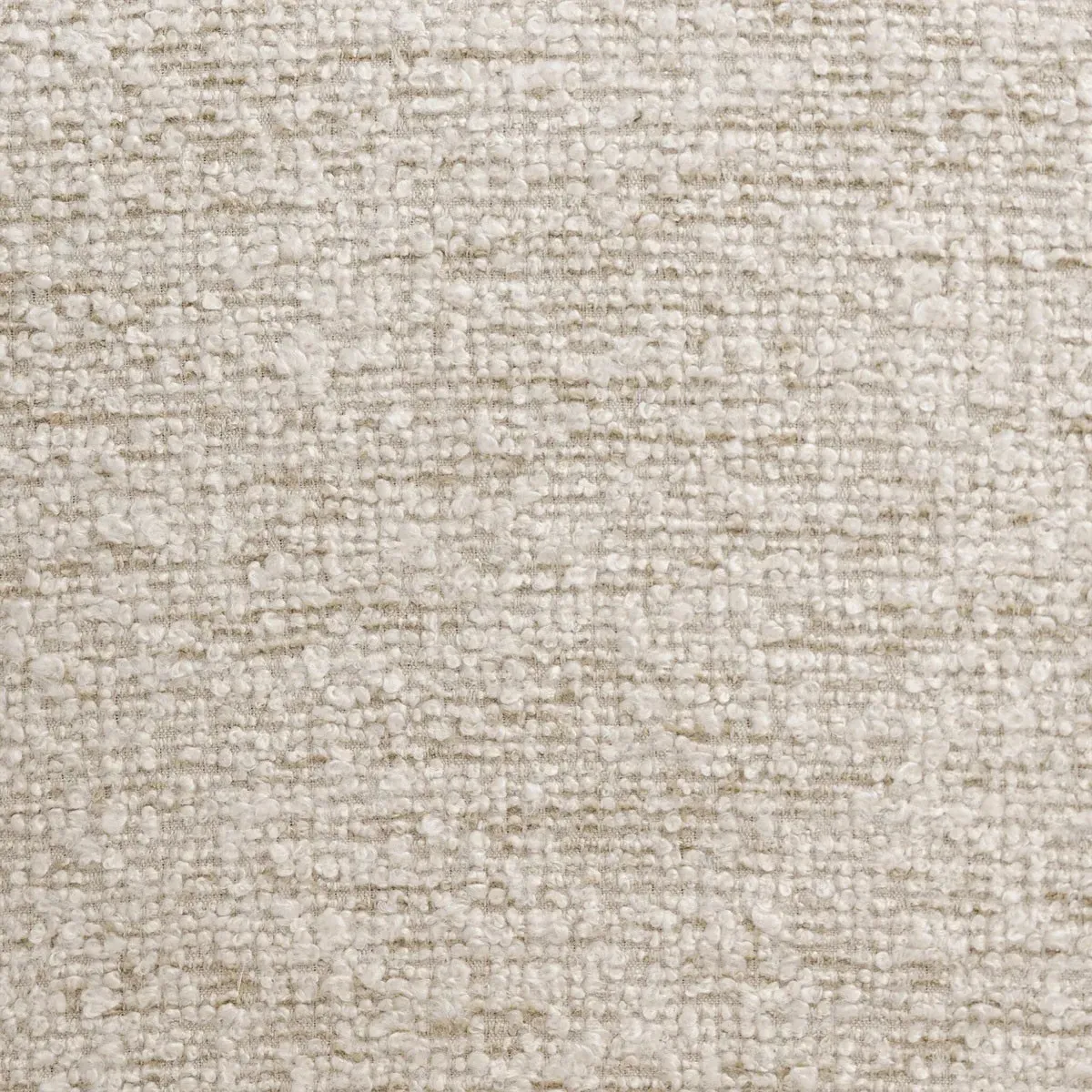 Demi Ivan Stone Boucle Dining Arm Chair - Beige, Ash