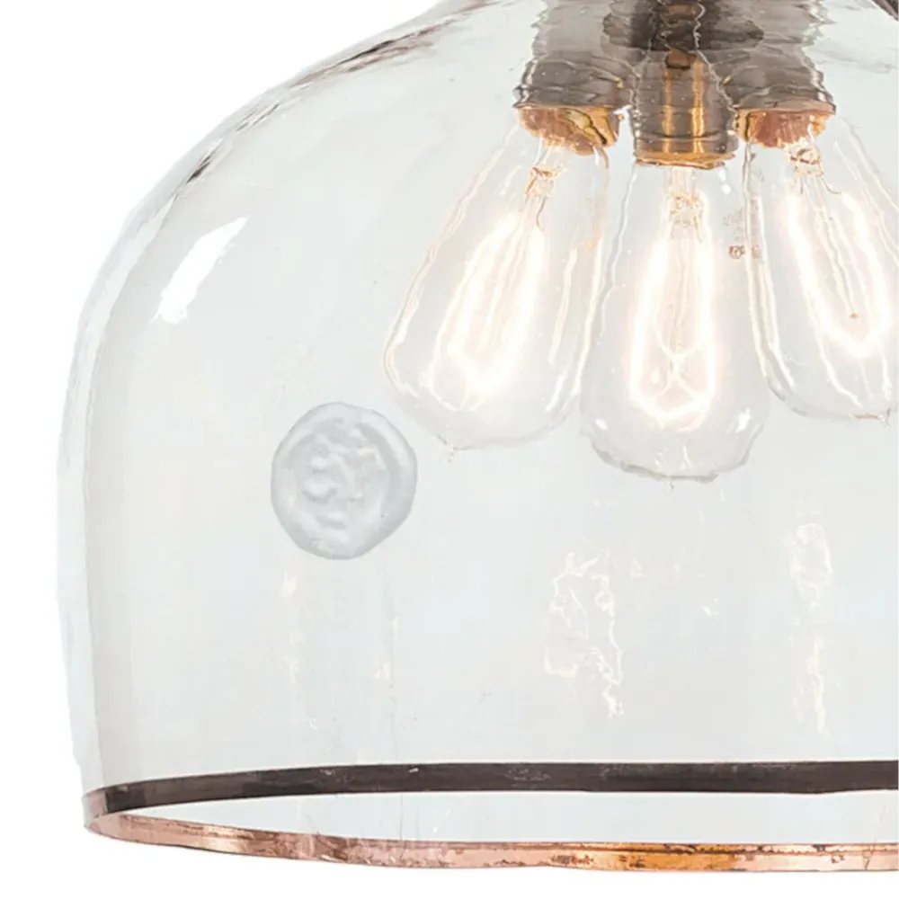 Demi John Large Pendant Light - Brown, Jute Rope