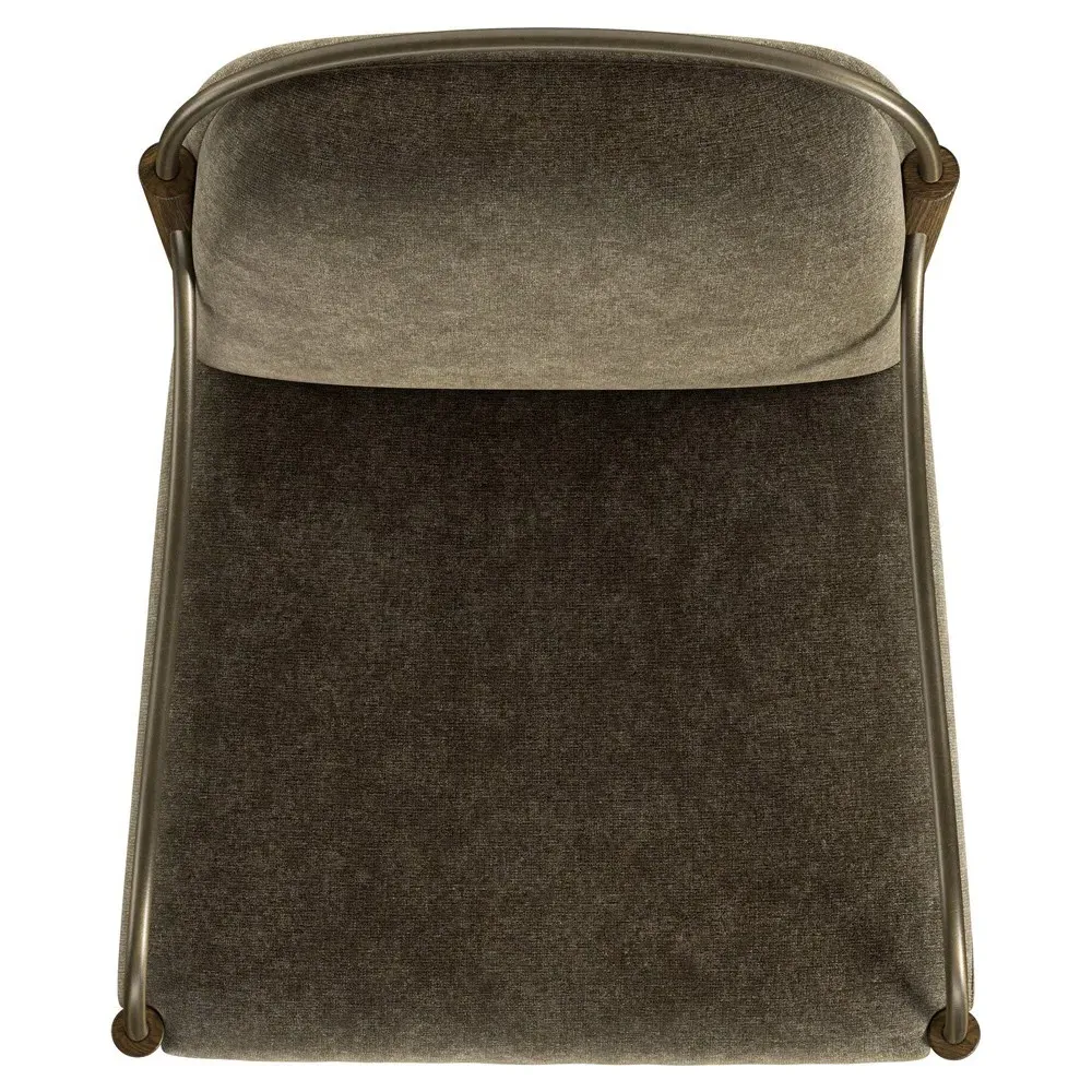 Demi Malmo Accent Chair - Olive, Velvet