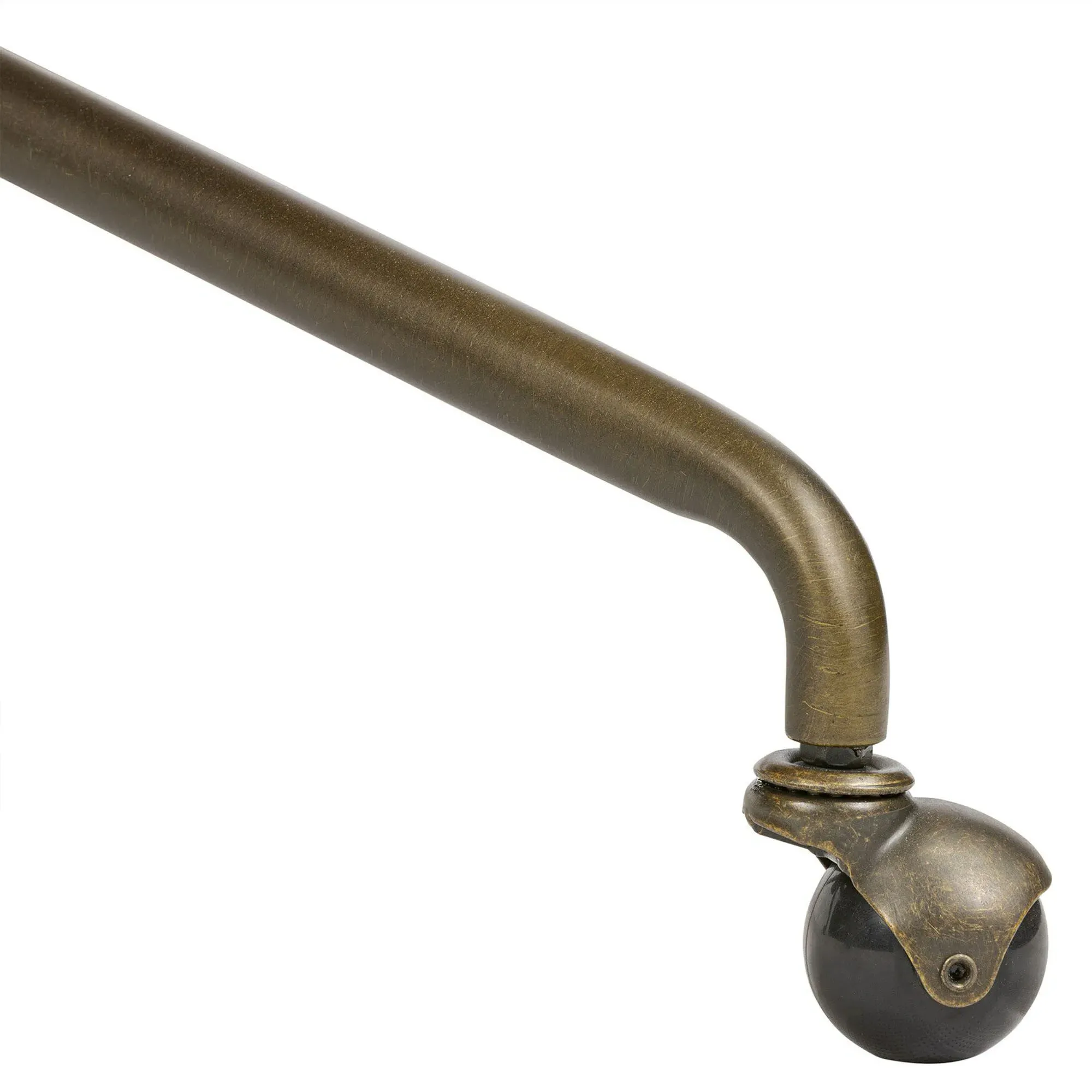 Demi Malmo Desk Chair - Olive, Brushed Brass