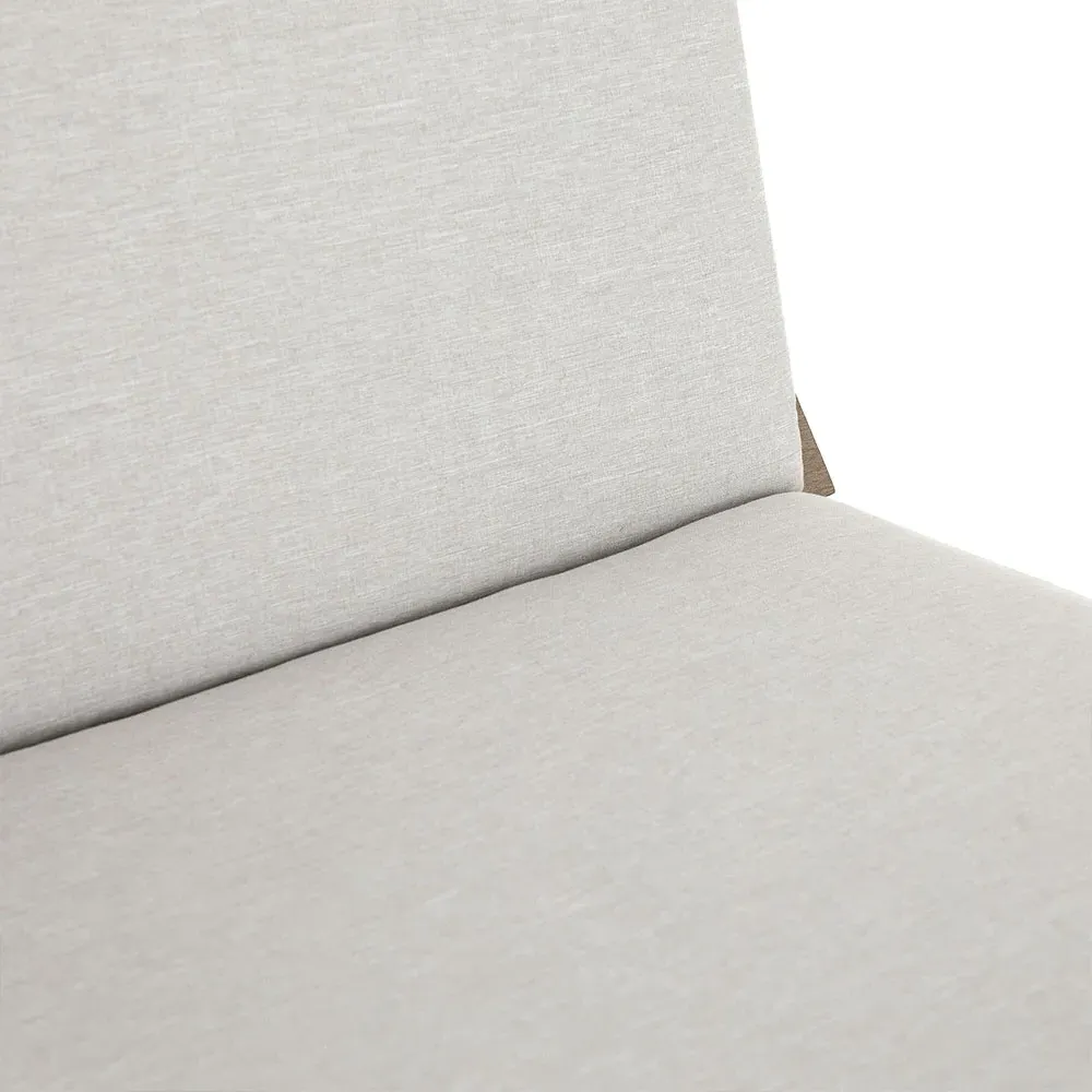 Demi Outdoor Lounge Chair - Grey, Teak