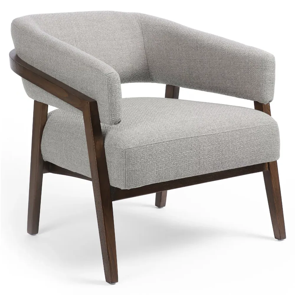 Dennis Barrel Chair - Grey, Nettlewood