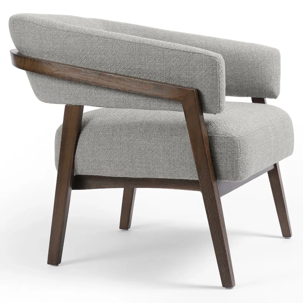 Dennis Barrel Chair - Grey, Nettlewood