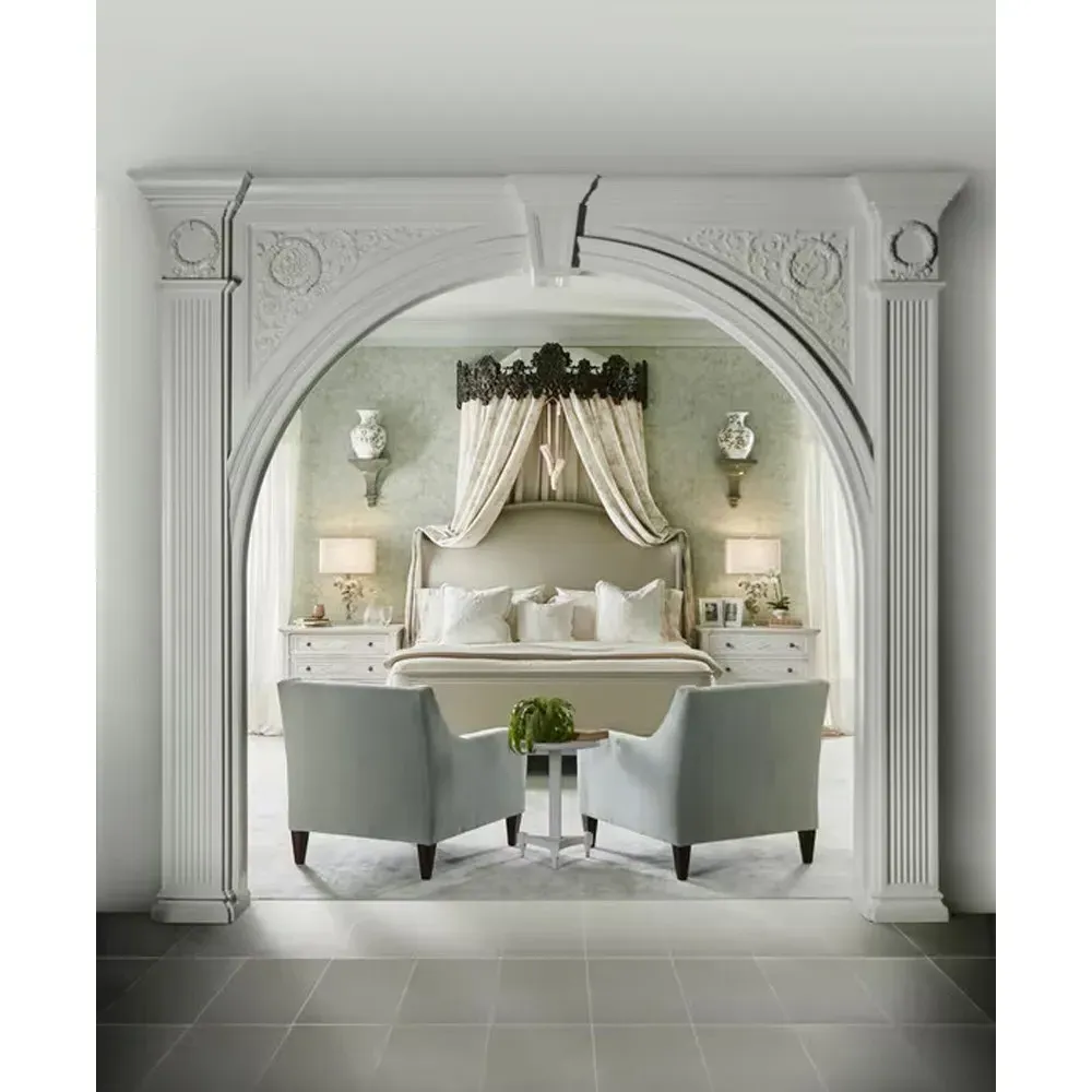 Desmond Bachelor Chest - Distressed White, Beech Wood