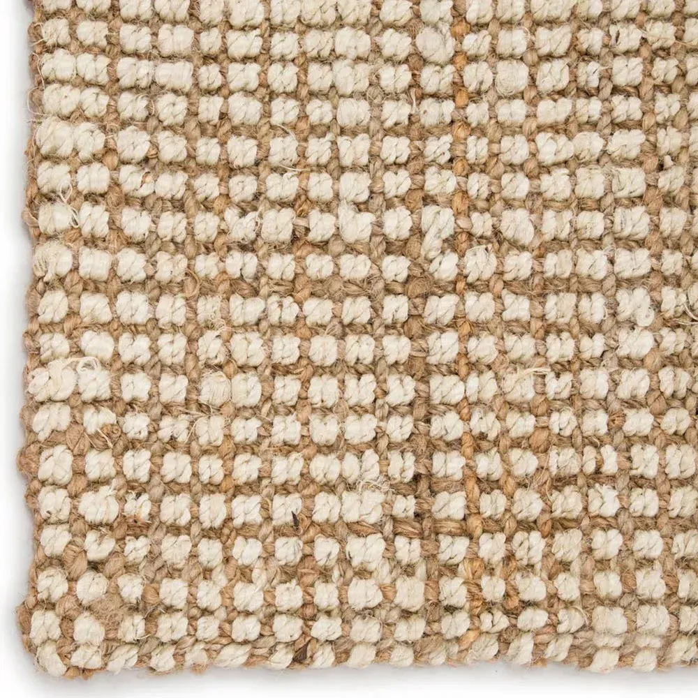 Desmond Sample Rug - Cream, Jute